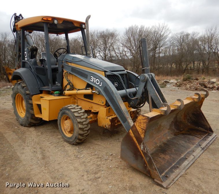 image for item DJ0396 2012 John Deere 310J  backhoe