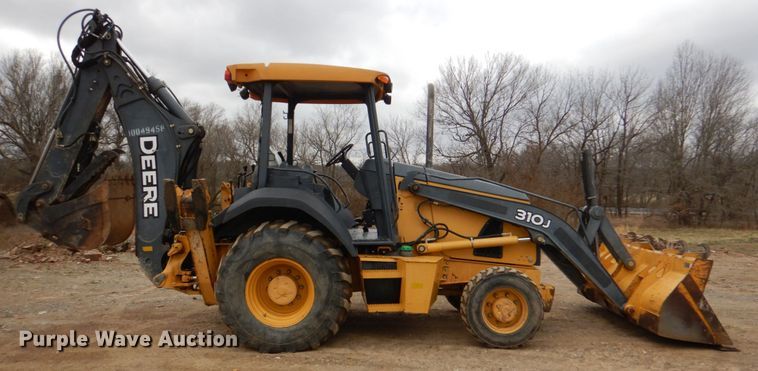 image for item DJ0396 2012 John Deere 310J  backhoe