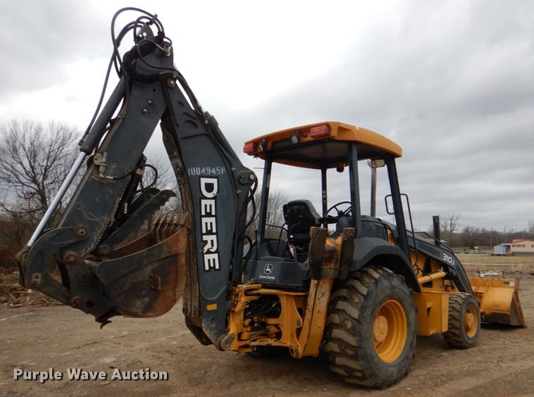 image for item DJ0396 2012 John Deere 310J  backhoe