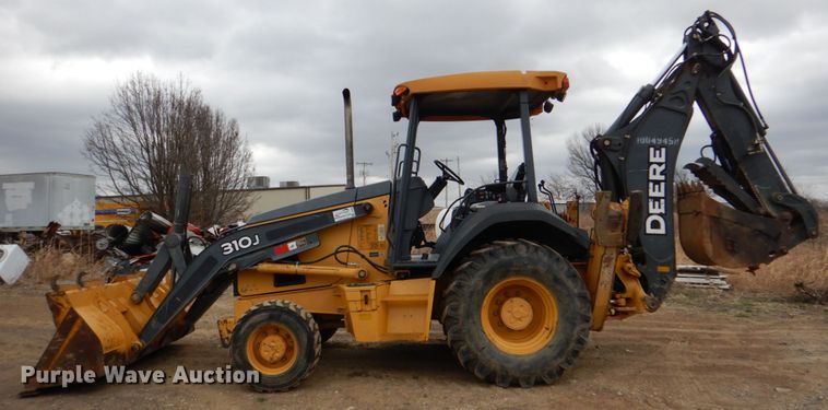 image for item DJ0396 2012 John Deere 310J  backhoe