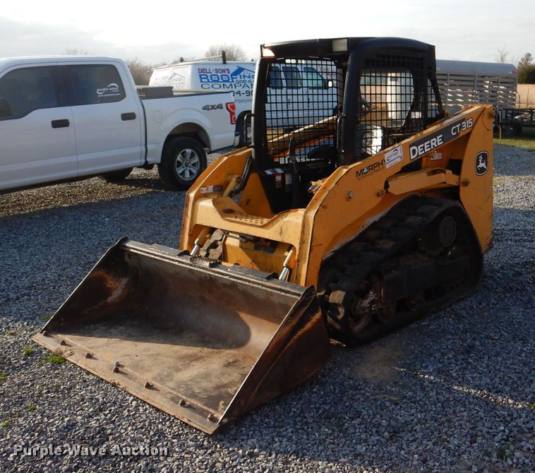 image for item DJ0514 2009 John Deere CT315  tracked skid steer loader