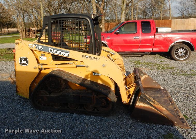 image for item DJ0514 2009 John Deere CT315  tracked skid steer loader