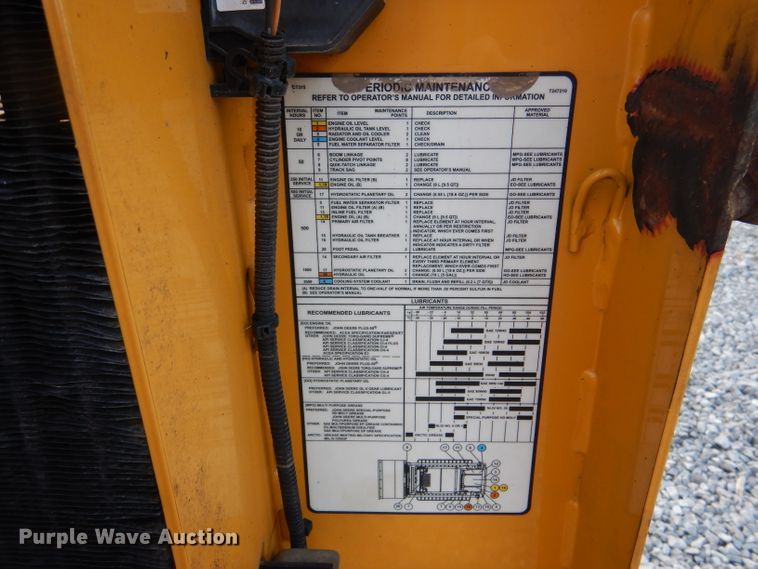 image for item DJ0514 2009 John Deere CT315  tracked skid steer loader