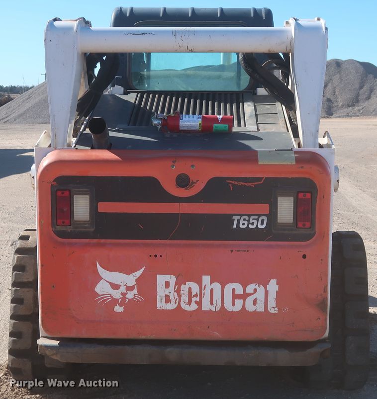 image for item DJ1875 2016 Bobcat T650  tracked skid steer loader