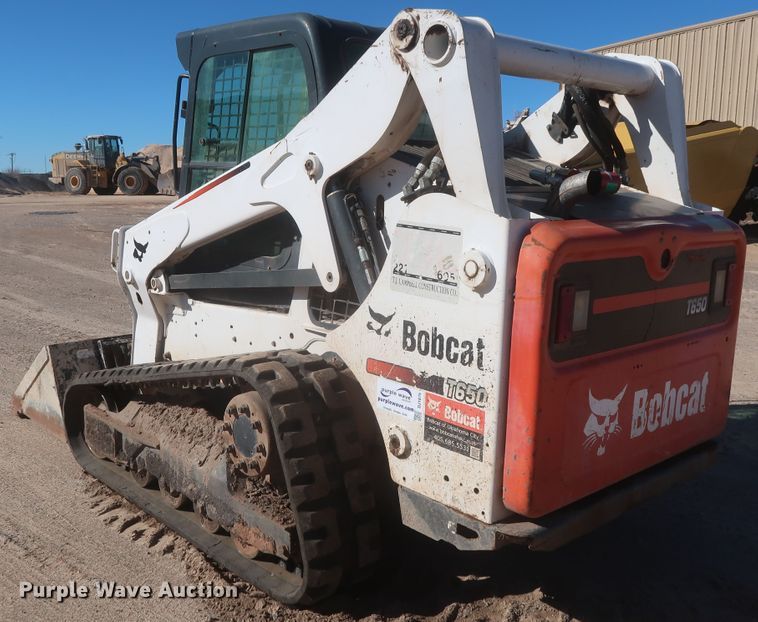 image for item DJ1875 2016 Bobcat T650  tracked skid steer loader