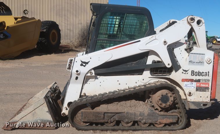 image for item DJ1875 2016 Bobcat T650  tracked skid steer loader