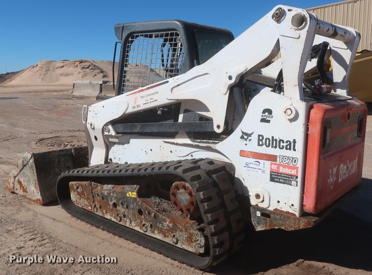 image for item DJ1876 2015 Bobcat T870  tracked skid steer loader