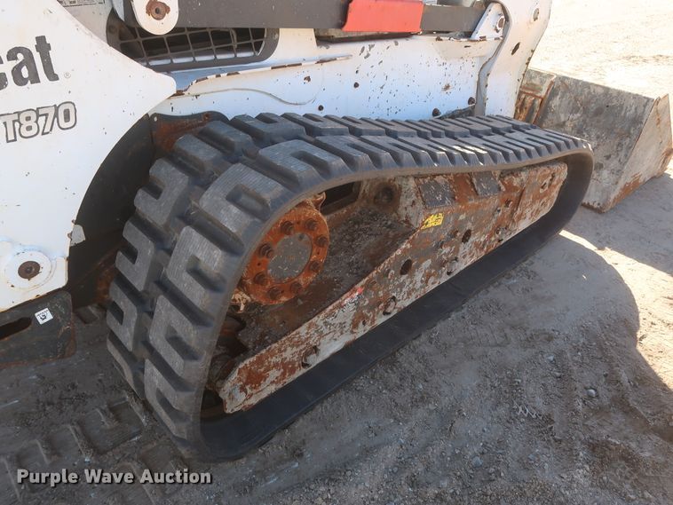 image for item DJ1876 2015 Bobcat T870  tracked skid steer loader