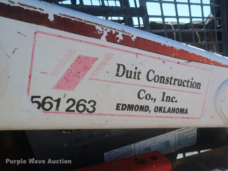 image for item DJ1876 2015 Bobcat T870  tracked skid steer loader