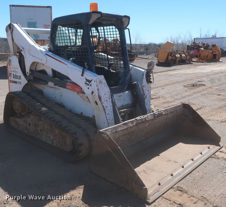 image for item DJ1881 2014 Bobcat T870  tracked skid steer loader