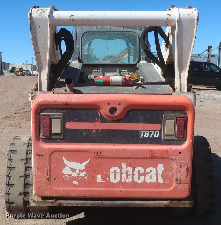 image for item DJ1881 2014 Bobcat T870  tracked skid steer loader