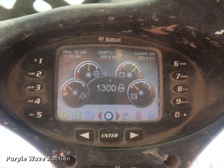 image for item DJ1881 2014 Bobcat T870  tracked skid steer loader