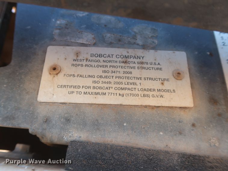 image for item DJ1881 2014 Bobcat T870  tracked skid steer loader