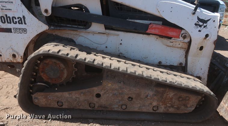 image for item DJ1881 2014 Bobcat T870  tracked skid steer loader