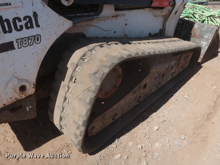 image for item DJ1881 2014 Bobcat T870  tracked skid steer loader