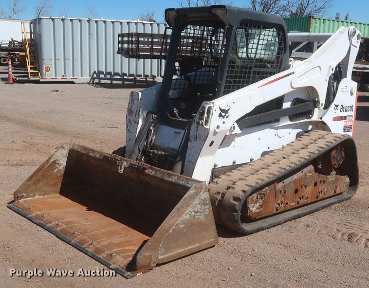 image for item DJ1882 2015 Bobcat T870  tracked skid steer loader