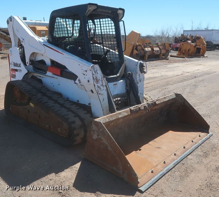 image for item DJ1882 2015 Bobcat T870  tracked skid steer loader