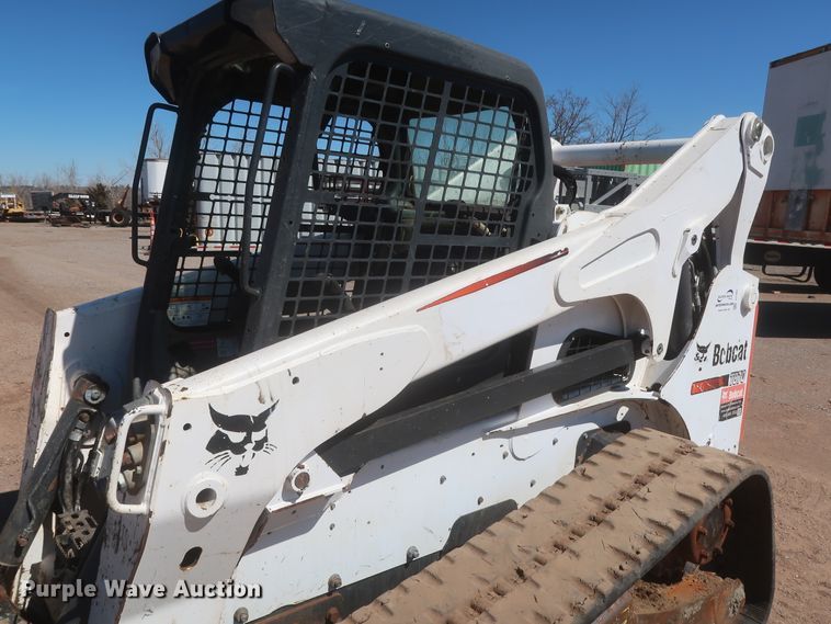 image for item DJ1882 2015 Bobcat T870  tracked skid steer loader