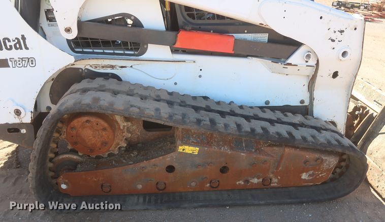 image for item DJ1882 2015 Bobcat T870  tracked skid steer loader