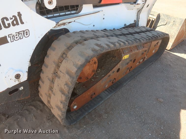 image for item DJ1882 2015 Bobcat T870  tracked skid steer loader