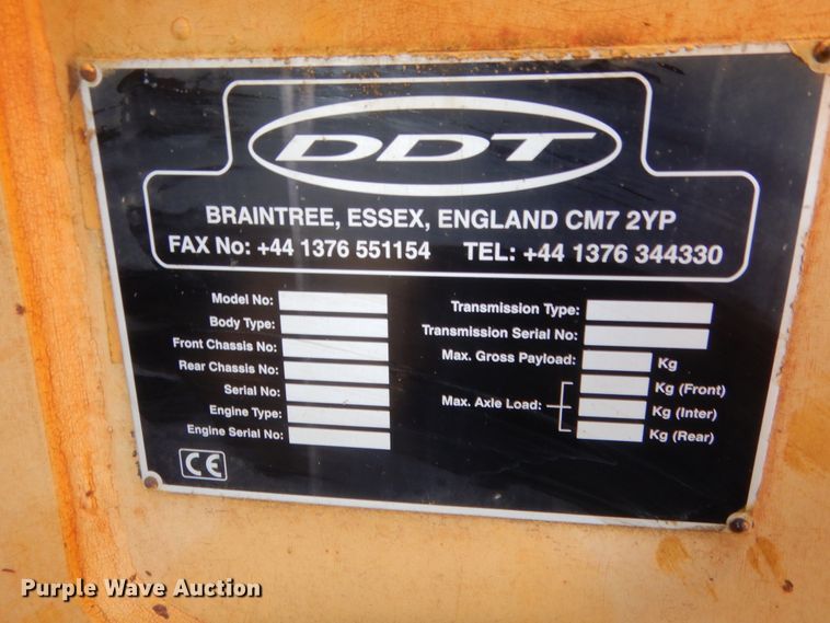 image for item DJ2176 DDT D630B  haul truck