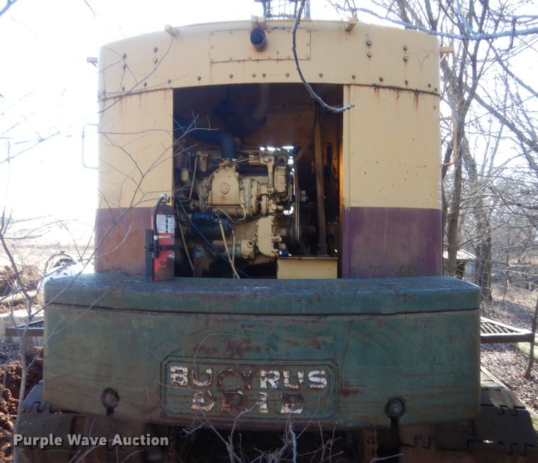 image for item DJ2180 Bucyrus Erie  crane