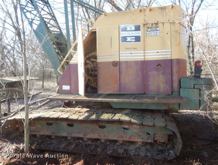 image for item DJ2180 Bucyrus Erie  crane
