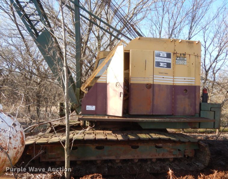 image for item DJ2180 Bucyrus Erie  crane