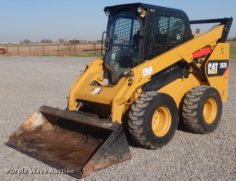 image for item DJ2211 2016 Caterpillar 262D  skid steer loader