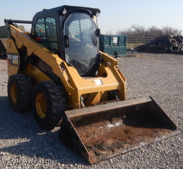image for item DJ2211 2016 Caterpillar 262D  skid steer loader