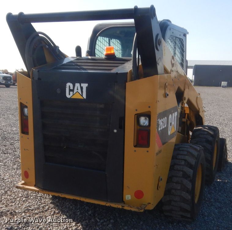 image for item DJ2211 2016 Caterpillar 262D  skid steer loader