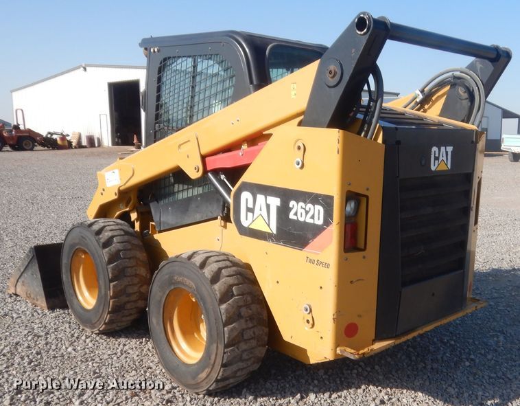 image for item DJ2211 2016 Caterpillar 262D  skid steer loader
