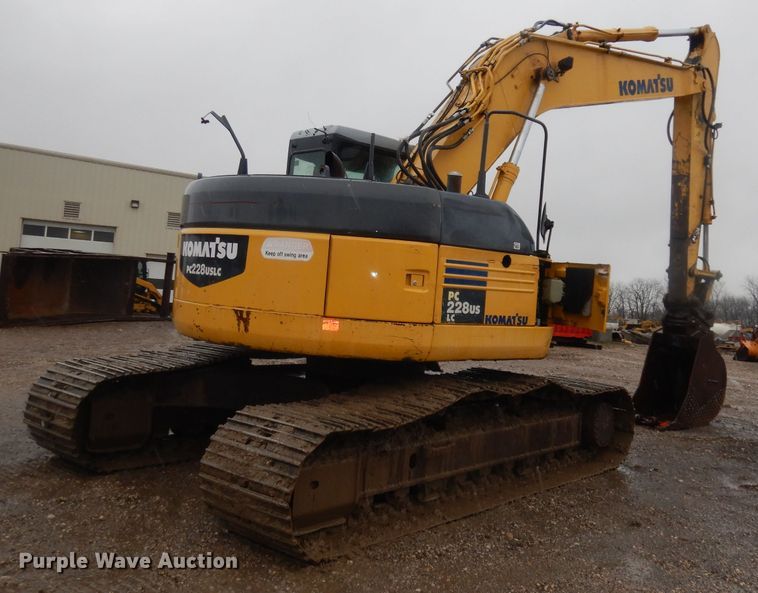 image for item DJ2961 2008 Komatsu PC228USLC-3EO  excavator