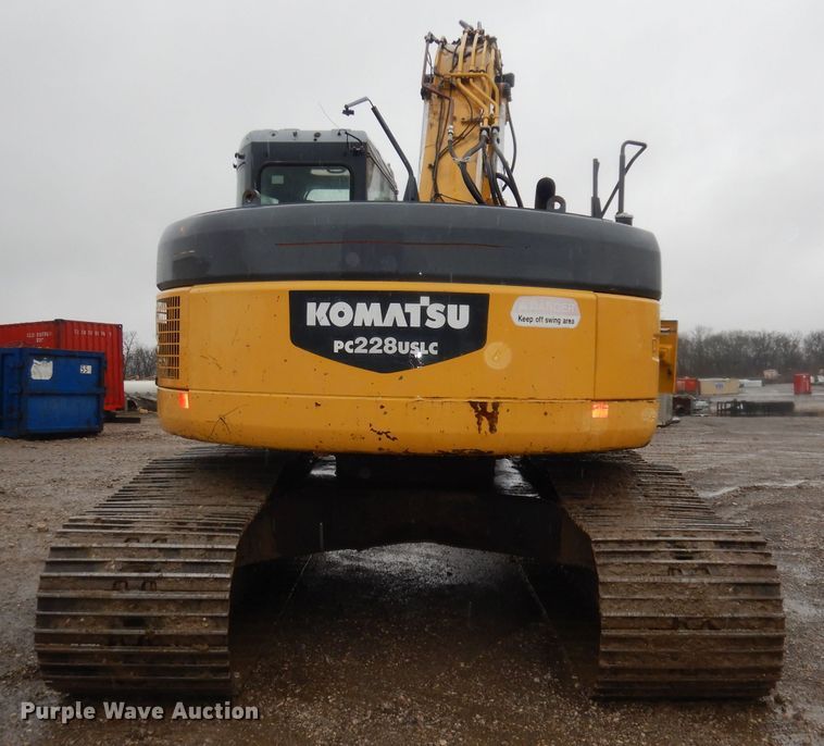 image for item DJ2961 2008 Komatsu PC228USLC-3EO  excavator