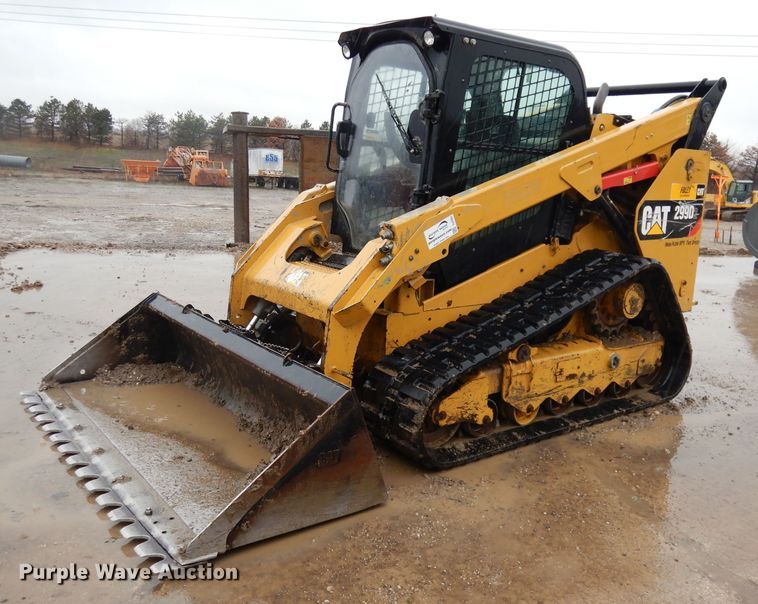 image for item DJ2962 2018 Caterpillar 299D2  tracked skid steer loader