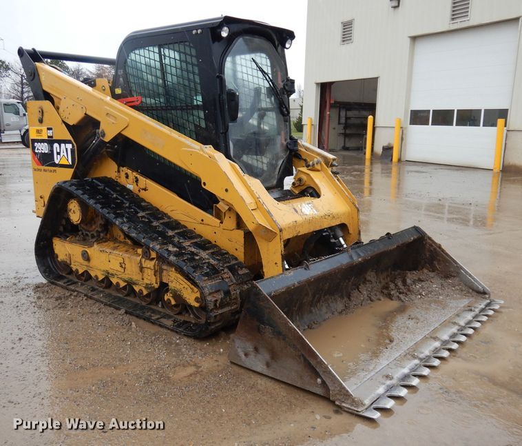 image for item DJ2962 2018 Caterpillar 299D2  tracked skid steer loader