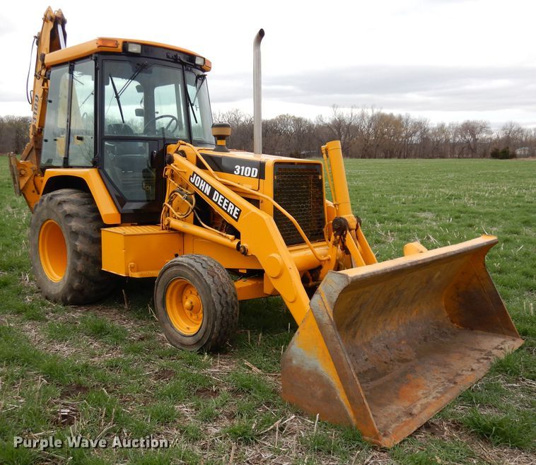 image for item DJ2979 1991 John Deere 310D  backhoe