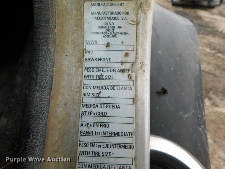 image for item DJ5970 2009 Peterbilt 320  refuse truck