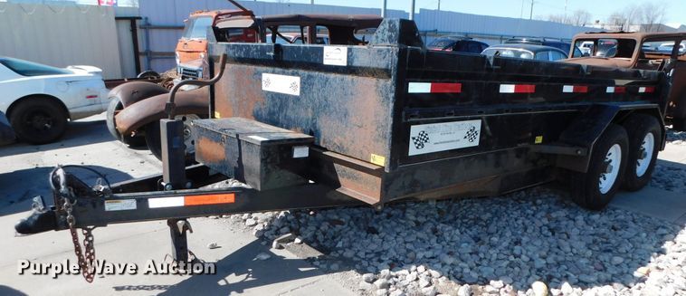 image for item DJ5976 2011 Red Oak Mfg. Inc. DB14 8.514  dump trailer