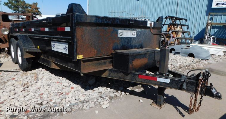 image for item DJ5976 2011 Red Oak Mfg. Inc. DB14 8.514  dump trailer
