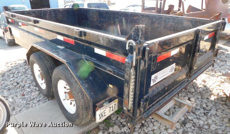 image for item DJ5976 2011 Red Oak Mfg. Inc. DB14 8.514  dump trailer