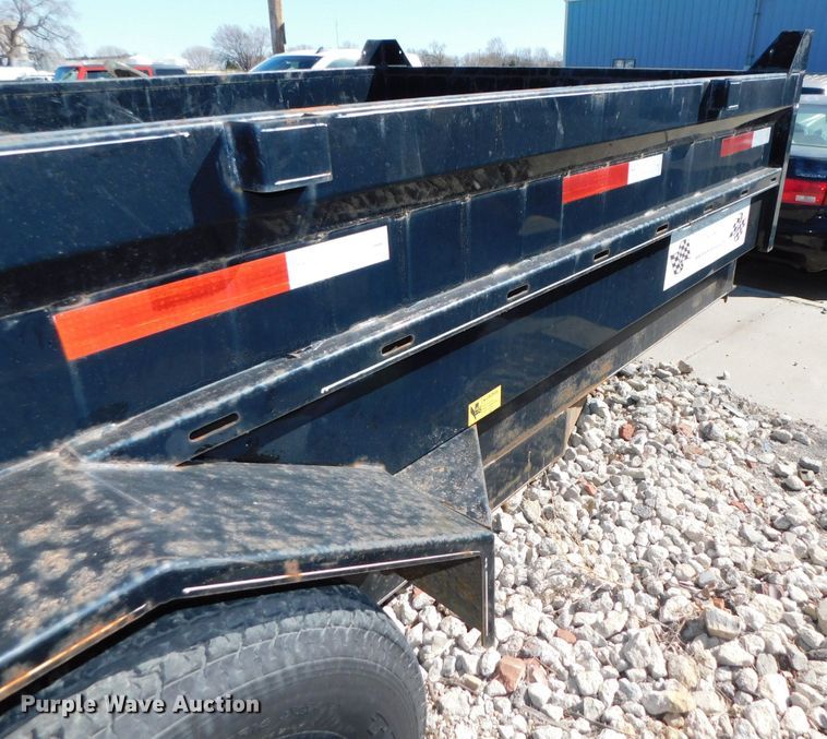 image for item DJ5976 2011 Red Oak Mfg. Inc. DB14 8.514  dump trailer