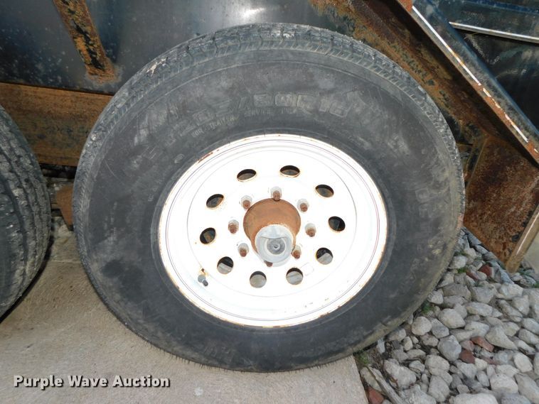 image for item DJ5976 2011 Red Oak Mfg. Inc. DB14 8.514  dump trailer