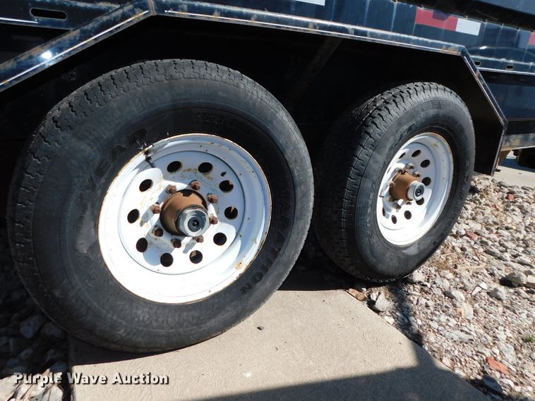 image for item DJ5976 2011 Red Oak Mfg. Inc. DB14 8.514  dump trailer