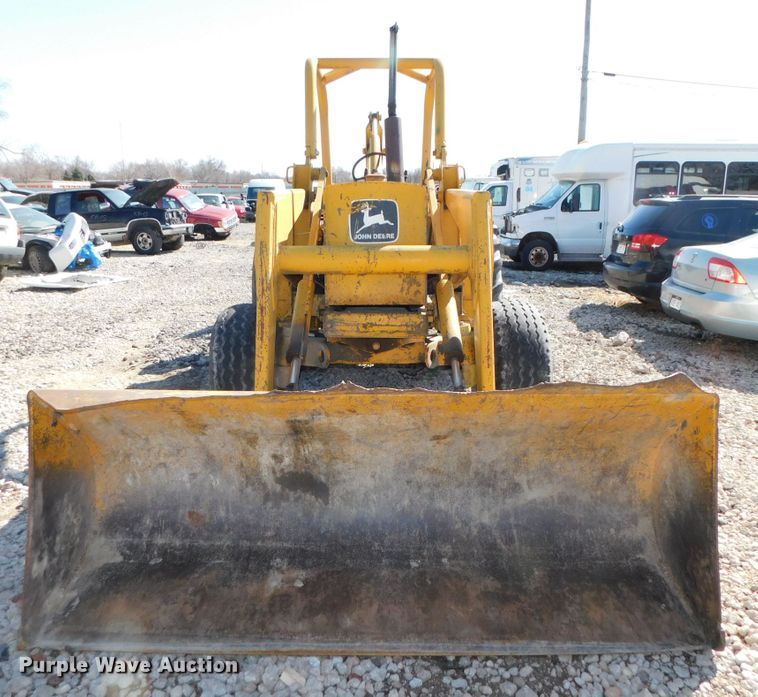 image for item DJ5977 John Deere 500C  backhoe