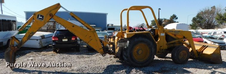 image for item DJ5977 John Deere 500C  backhoe