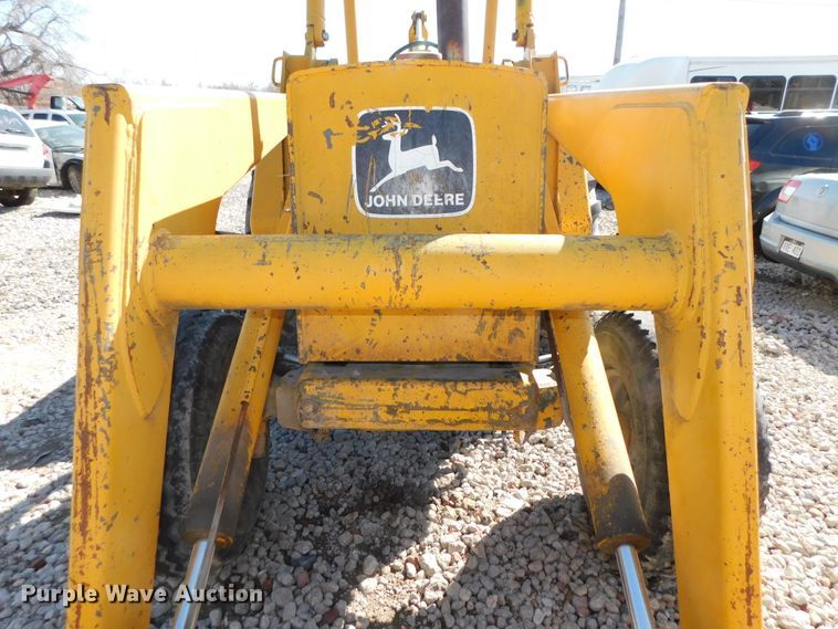 image for item DJ5977 John Deere 500C  backhoe