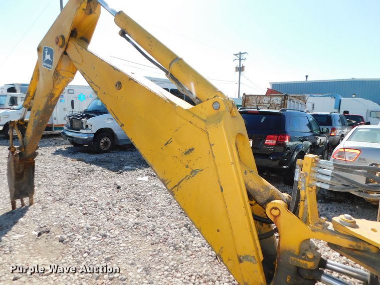 image for item DJ5977 John Deere 500C  backhoe