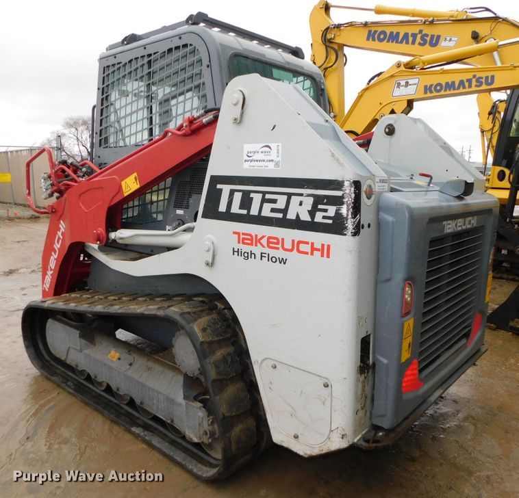 image for item DJ5978 2018 Takeuchi TL12R-2  tracked skid steer loader