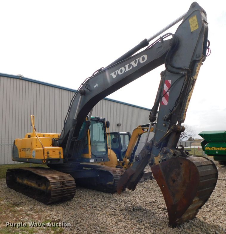 image for item DJ5980 2005 Volvo EC210B LC  excavator